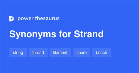 strand thesaurus